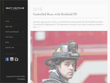 Tablet Screenshot of mattshifflerphotography.com